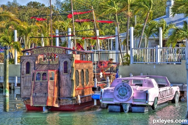 Limo in the water???